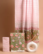 Block printed 3 pc Suit sets (mul cotton) - jaipur factory sale