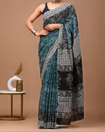 120 count mul cotton with blouse(Jaipur factory sale)