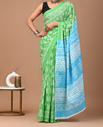 120 count mul cotton with blouse(Jaipur factory sale)