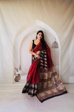 Handblock kota sarees