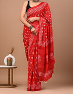 120 count mul cotton with blouse(Jaipur factory sale)