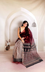 Handblock kota sarees
