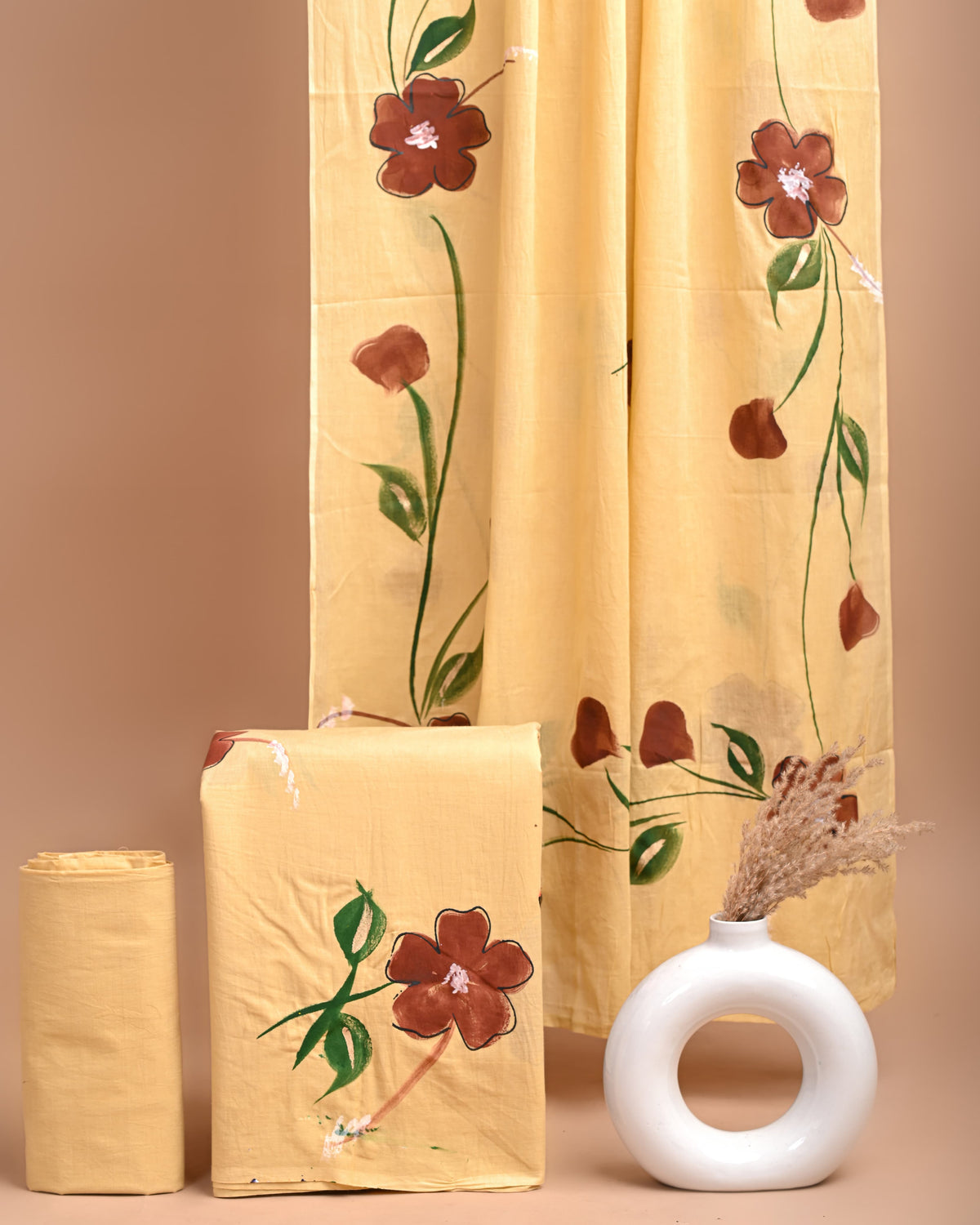 Block printed 3 pc Suit sets (mul cotton) - jaipur factory sale