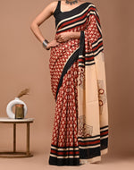120 count mul cotton with blouse(Jaipur factory sale)