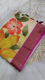 Tussar hand paint (March 4 Live)