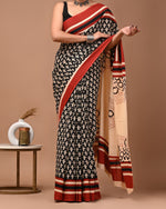 120 count mul cotton with blouse(Jaipur factory sale)