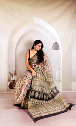 Handblock kota sarees