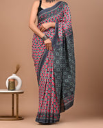 120 count mul cotton with blouse(Jaipur factory sale)