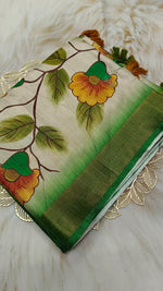 Tussar hand paint (March 4 Live)