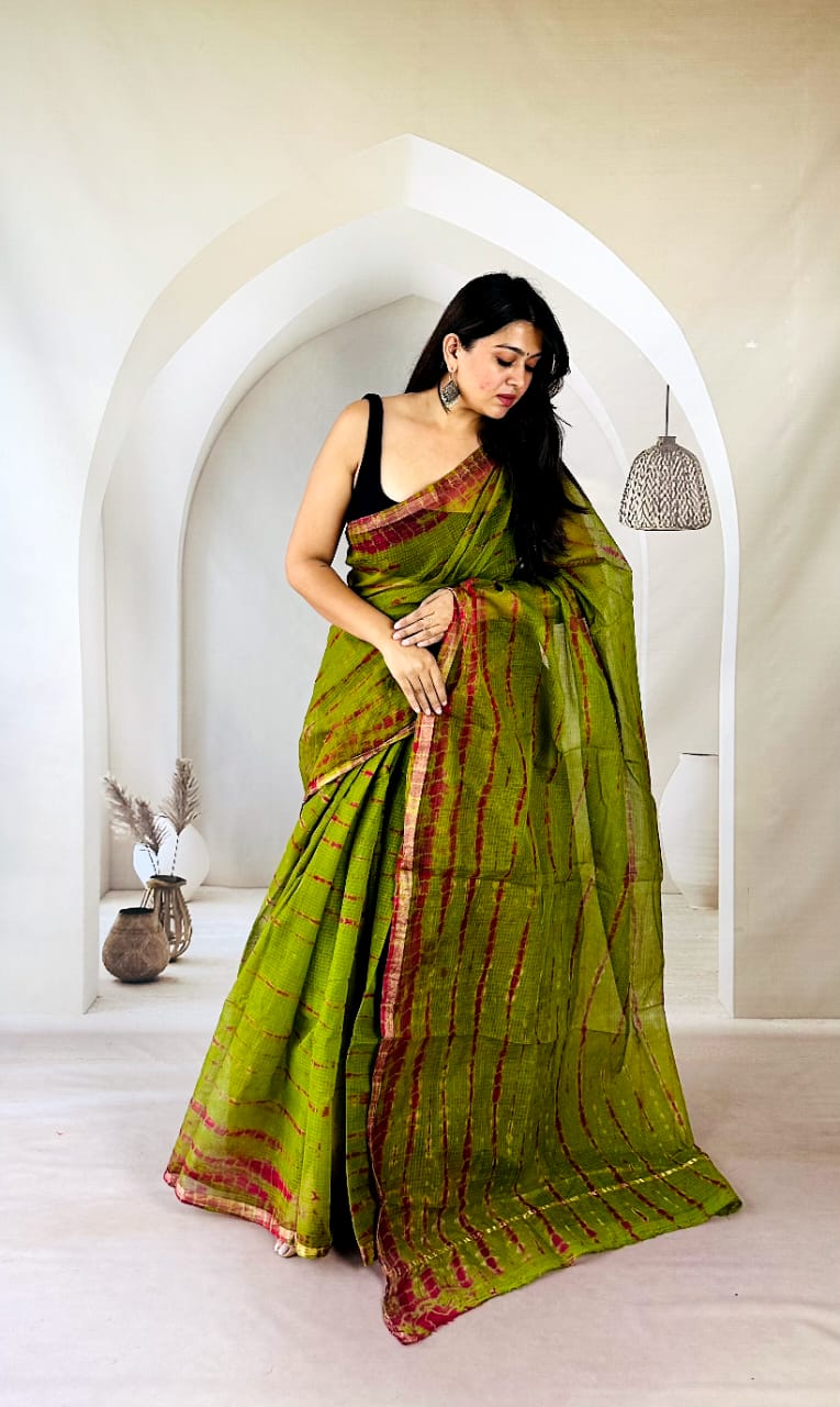 Handblock kota sarees