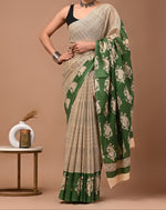 120 count mul cotton with blouse(Jaipur factory sale)