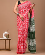 120 count mul cotton with blouse(Jaipur factory sale)