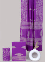 Block printed 3 pc Suit sets (mul cotton) - jaipur factory sale