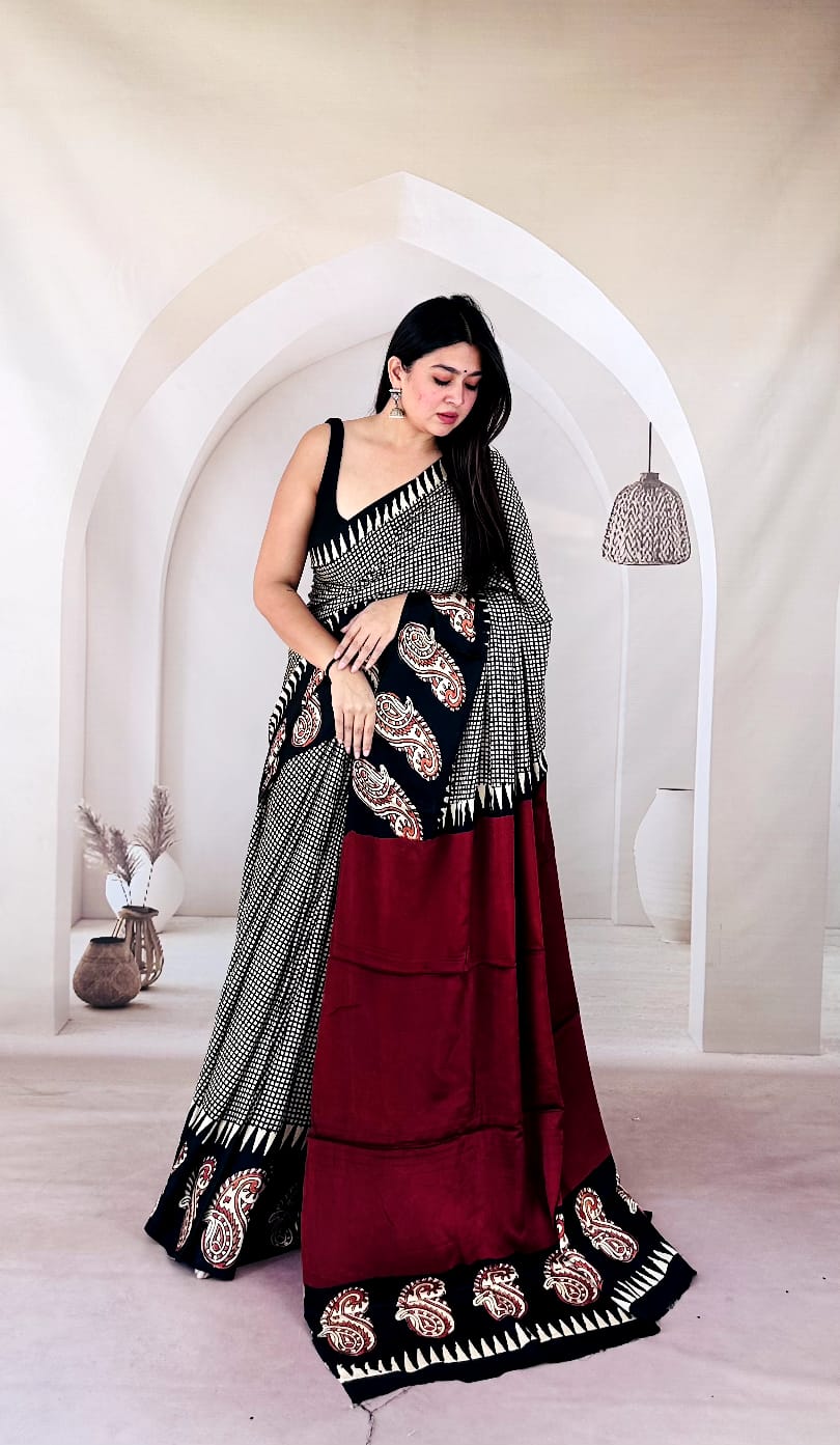 Pure modal natural dyed