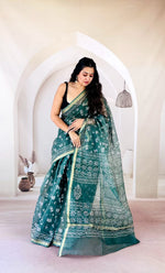 Handblock kota sarees