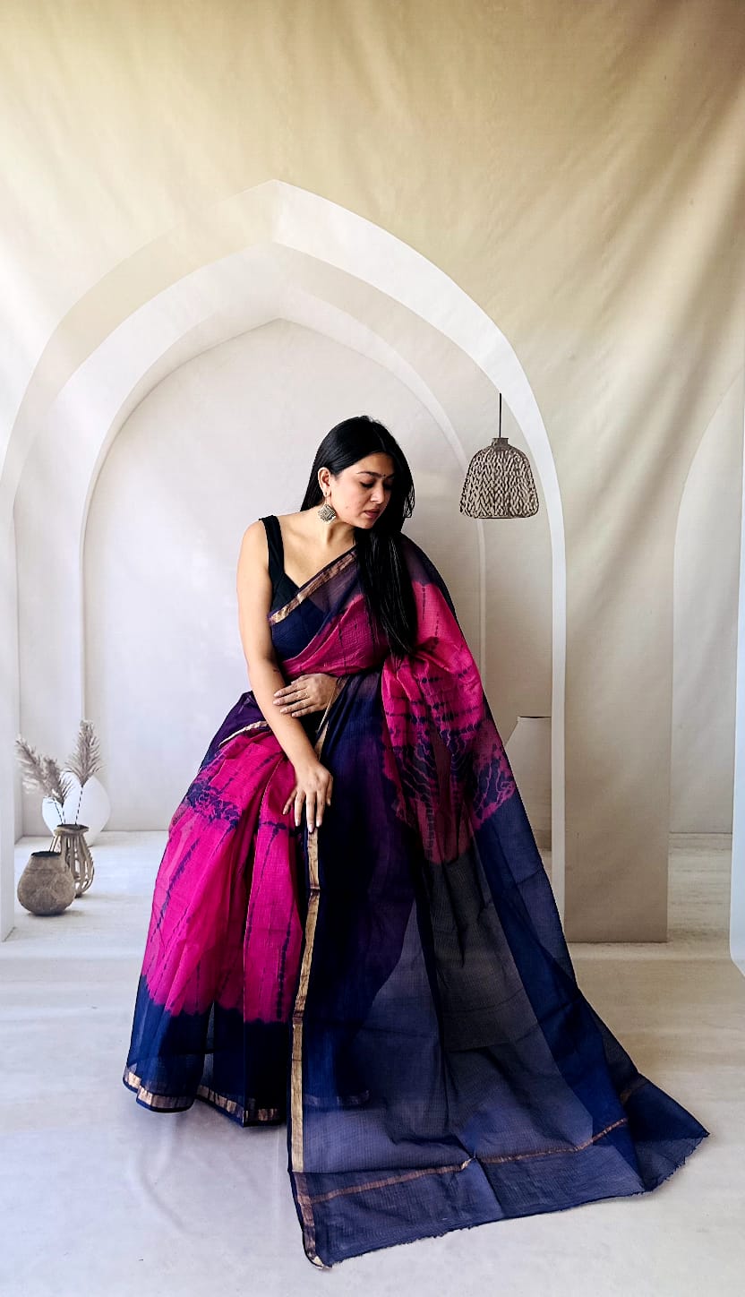 Handblock kota sarees