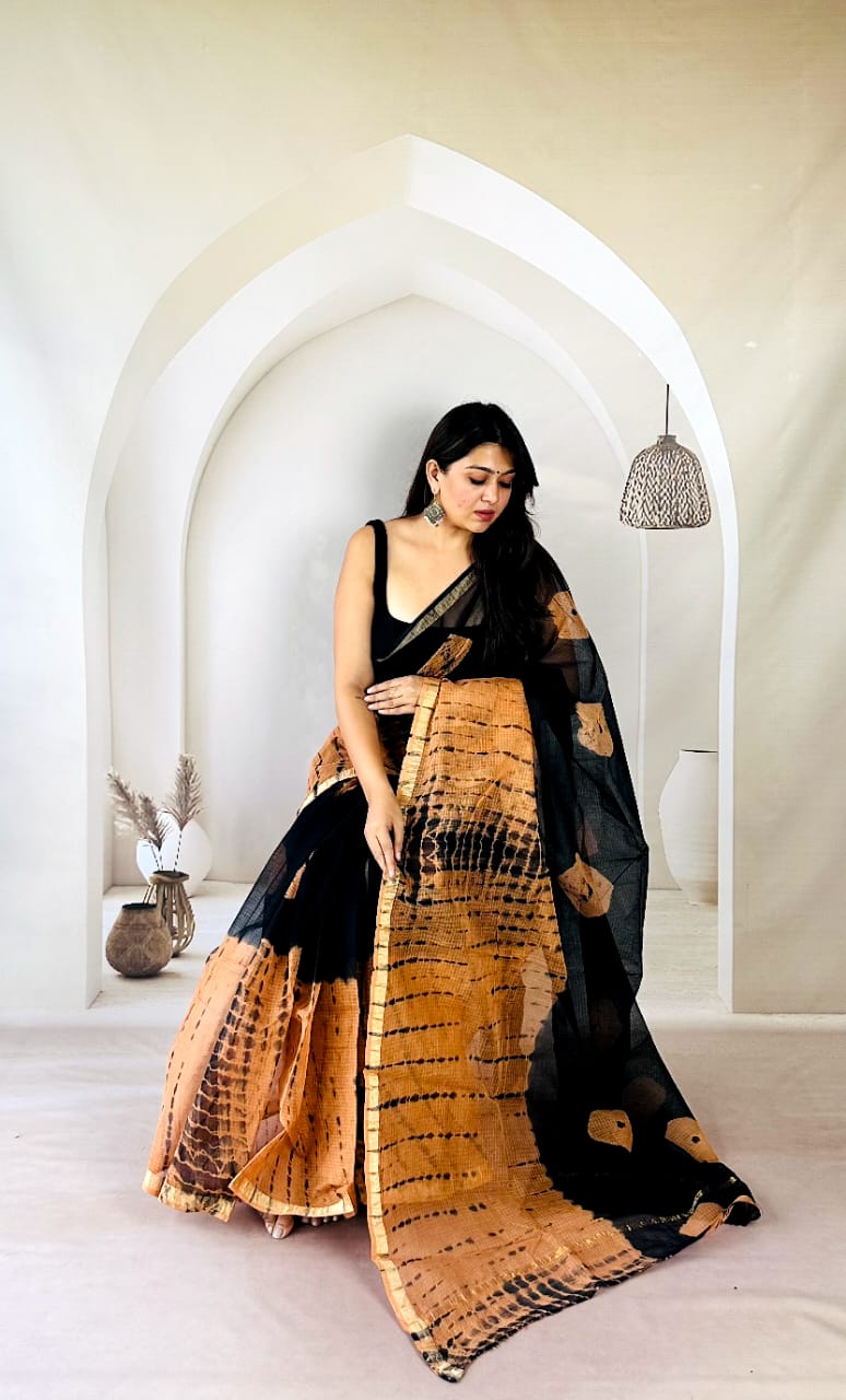 Handblock kota sarees