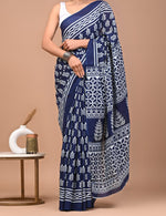120 count mul cotton with blouse(Jaipur factory sale)