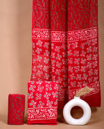 Block printed 3 pc Suit sets (mul cotton) - jaipur factory sale