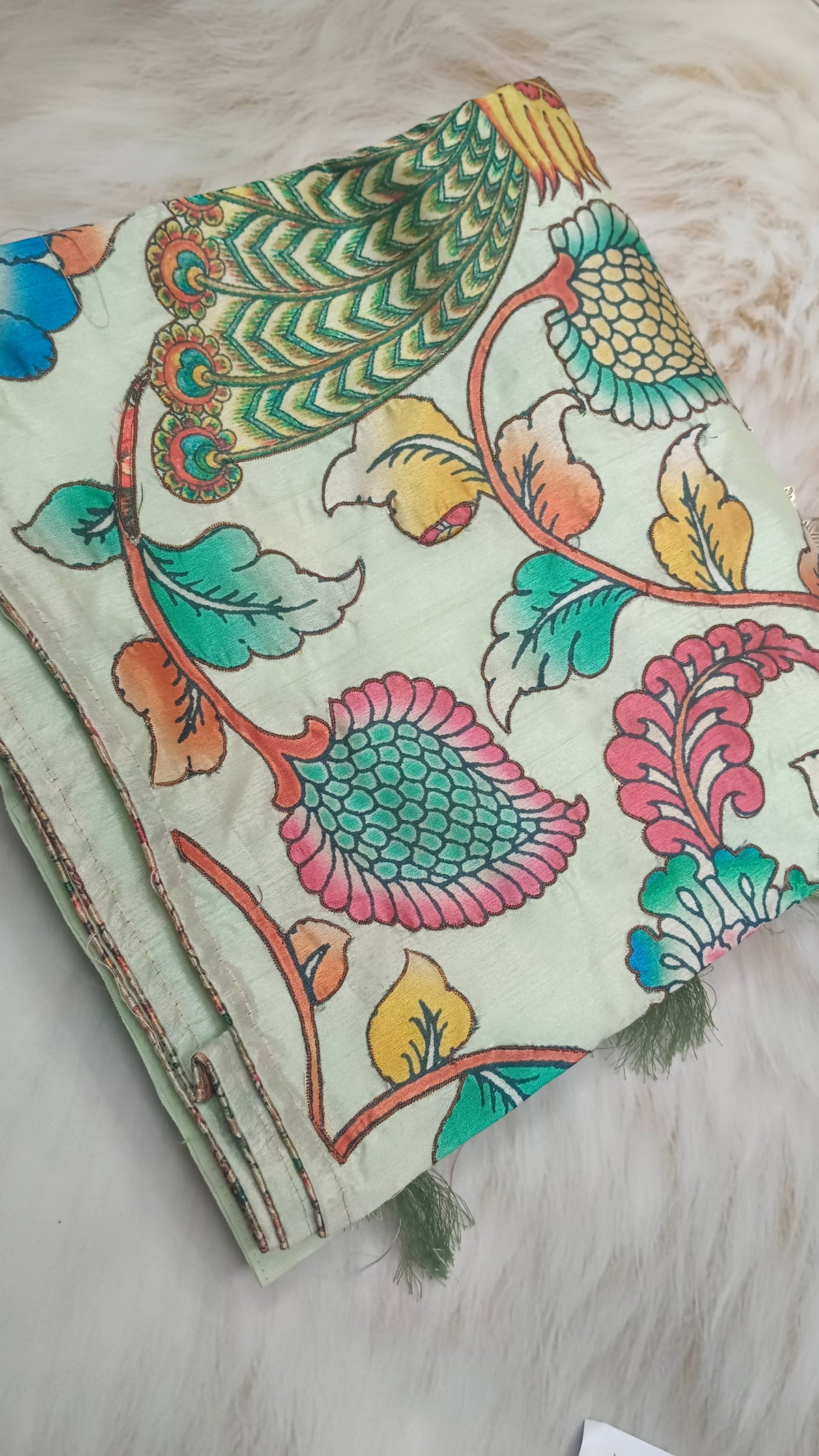 Tussar Applique (March 4 Live)