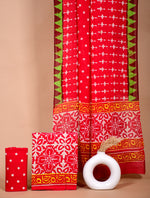 Block printed 3 pc Suit sets (mul cotton) - jaipur factory sale