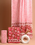 Block printed 3 pc Suit sets (mul cotton) - jaipur factory sale