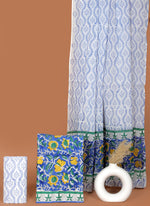 Block printed 3 pc Suit sets (mul cotton) - jaipur factory sale