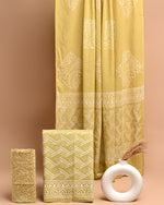 Block printed 3 pc Suit sets (mul cotton) - jaipur factory sale
