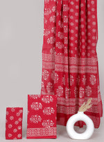 Block printed 3 pc Suit sets (mul cotton) - jaipur factory sale
