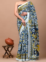 120 count mul cotton with blouse(Jaipur factory sale)